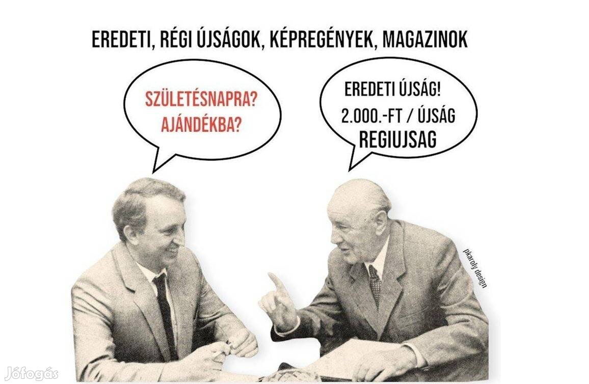 Eredeti, régi újság!? Születésnapra, ajándékba :-)