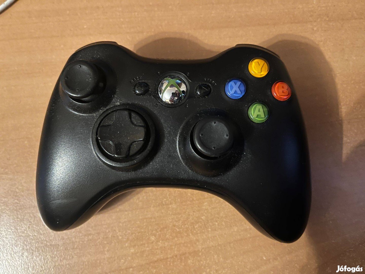 Eredeti, wirelles fekete xbox 360 kontroller eladó!