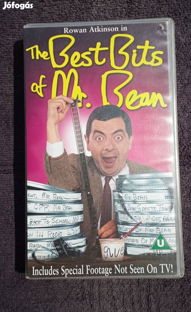 Eredeti angol kiadású The Best Bits Of Mr Bean VHS kazetta eladó