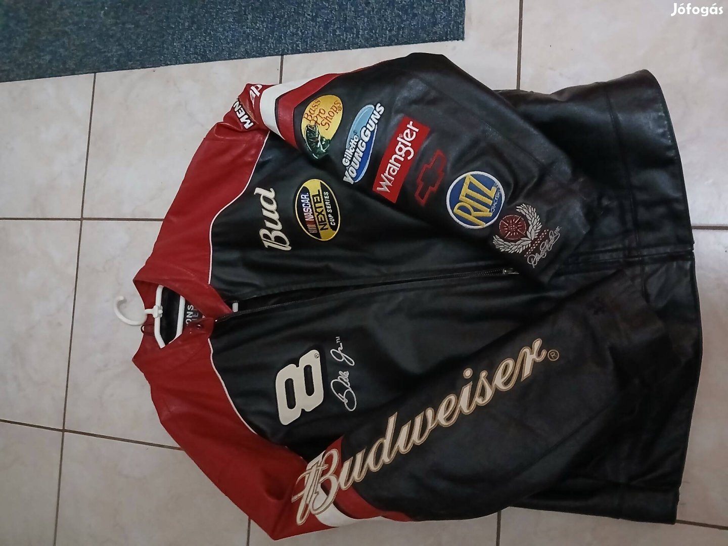 Eredeti bőr motoros bőrkabát 