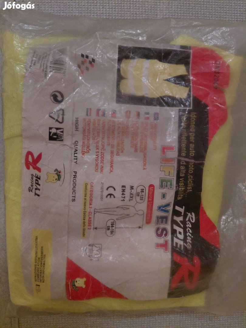 Eredeti csomagolásban Láthatósági mellény eladó