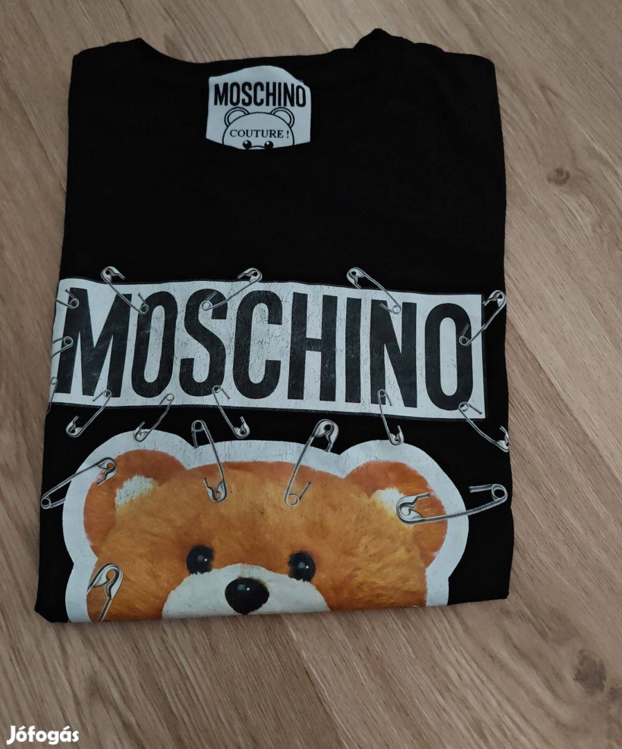 Eredeti designer rugalmas női uj állapotu Moschino női póló