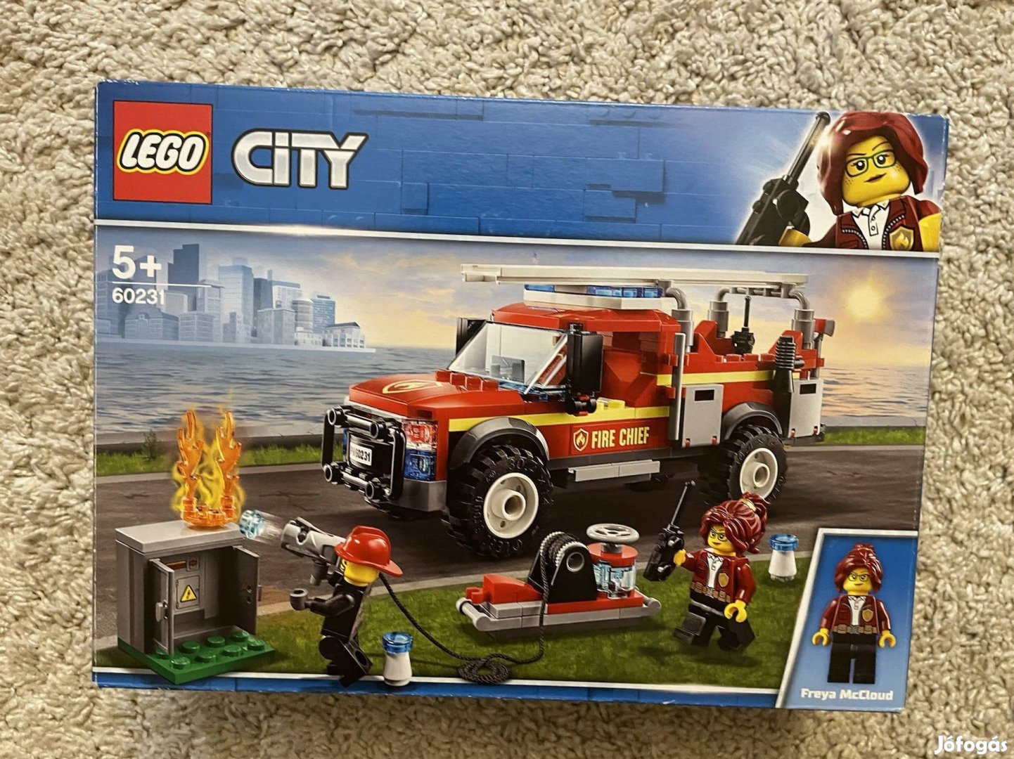 Eredeti dobozában! LEGO City Tűzoltó-parancsnoki rohamkocsi (60231)