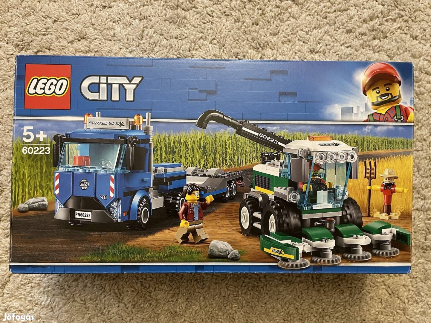 Eredeti dobozában!! LEGO City Kombájn és szállító 60223