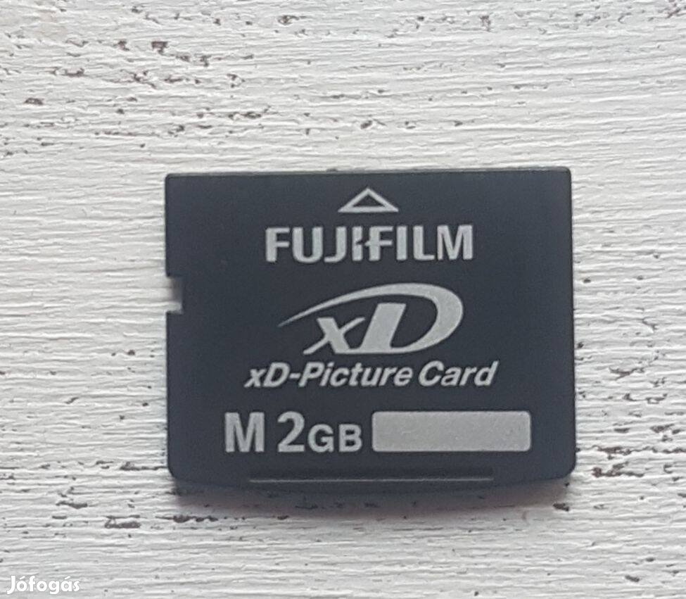 Eredeti fijifilm 2GB xd memóriakártya eladó