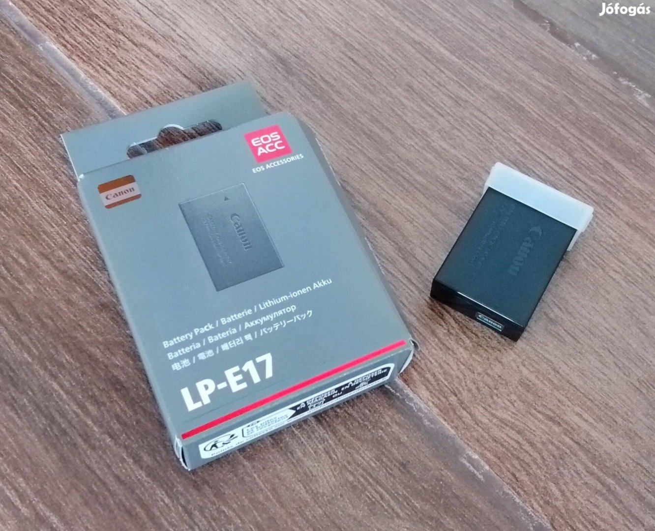 Eredeti gyári Canon LP-E17 akku battery Eos R8, R10, 800D,