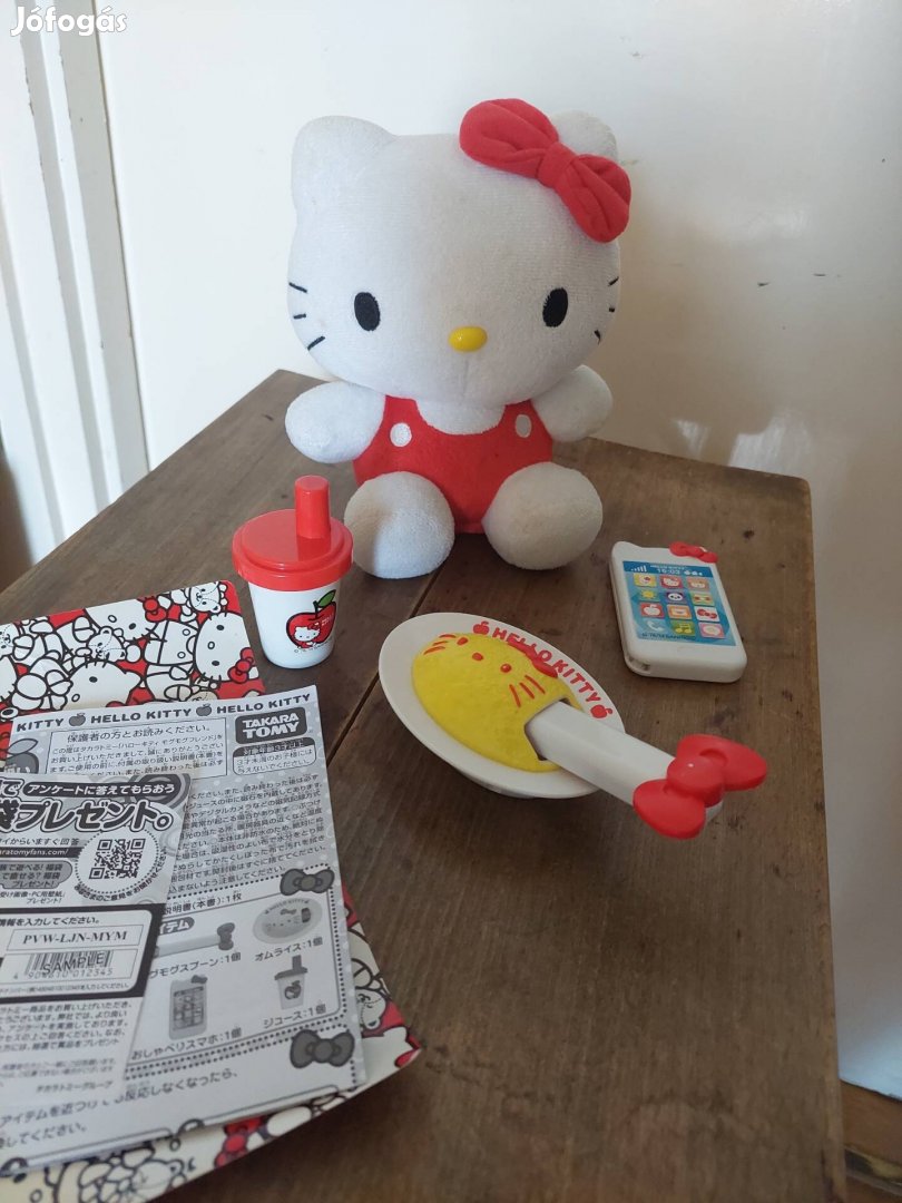 Eredeti japán Hello Kitty játék szett