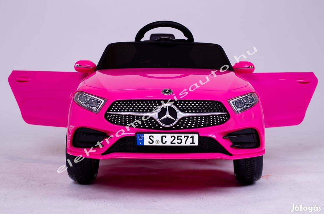 Eredeti licence Mercedes CLS350 Coupe 12V pink elektromos kisautó