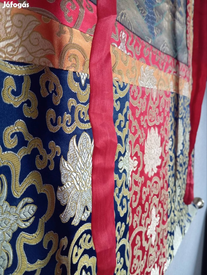 Eredeti nepáli thangka festmények 2 db kézzel festett, nagy