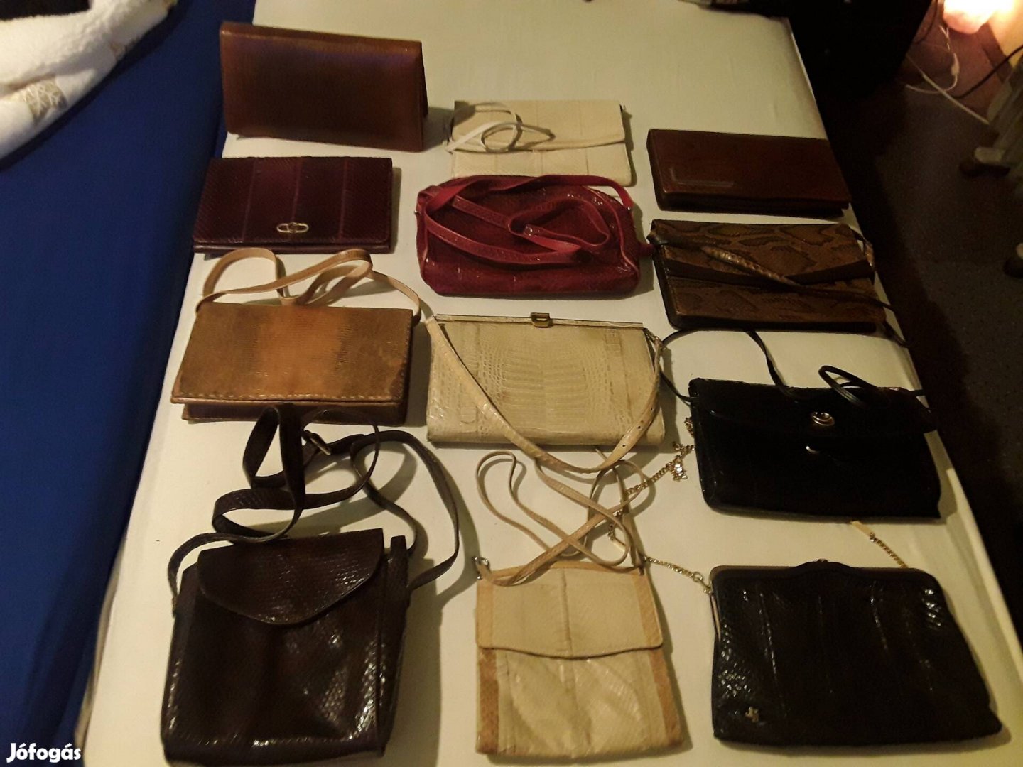 Eredeti női kígyóbőr táskák