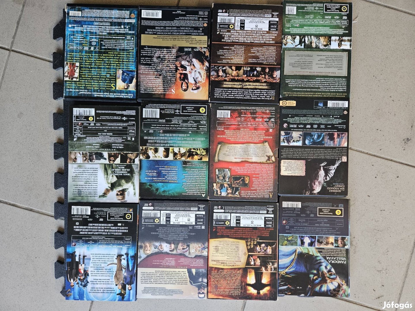 Eredeti papírfeknis dvd filmek.