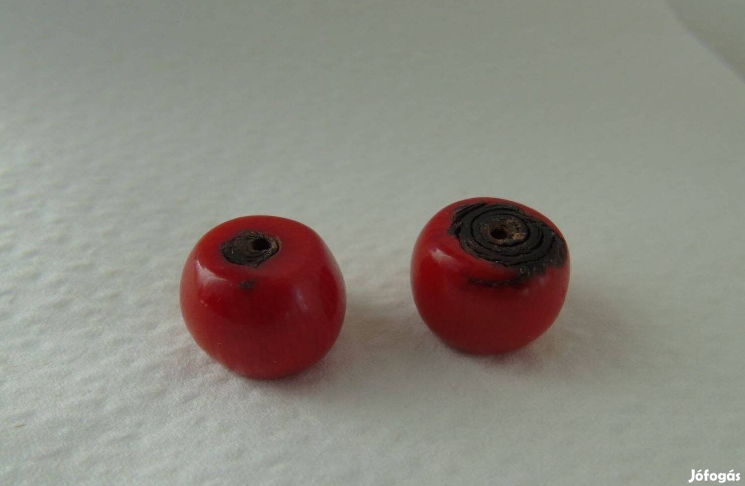 Eredeti piros koráll gyöngy ékszerkészítéshez egységáron