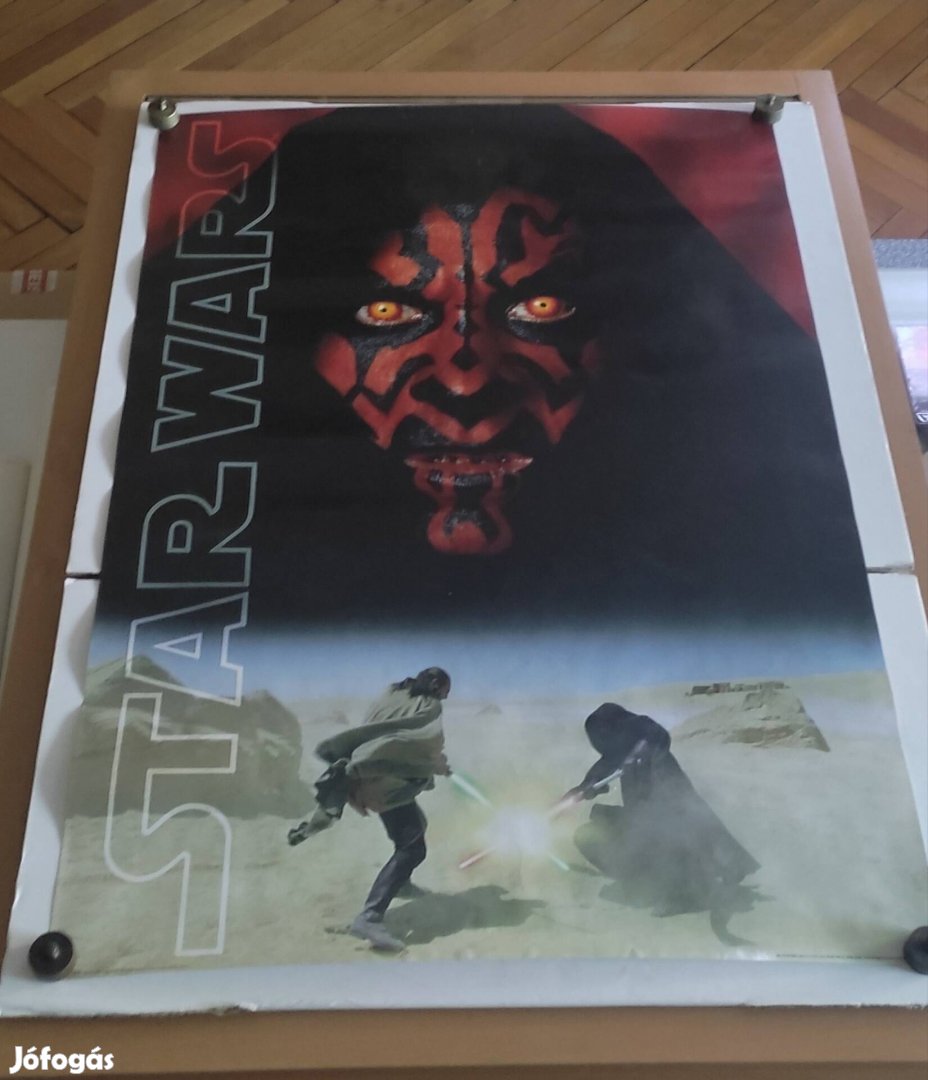 Eredeti régi Star Wars I. rész - Baljós árnyak Darth Maul plakát