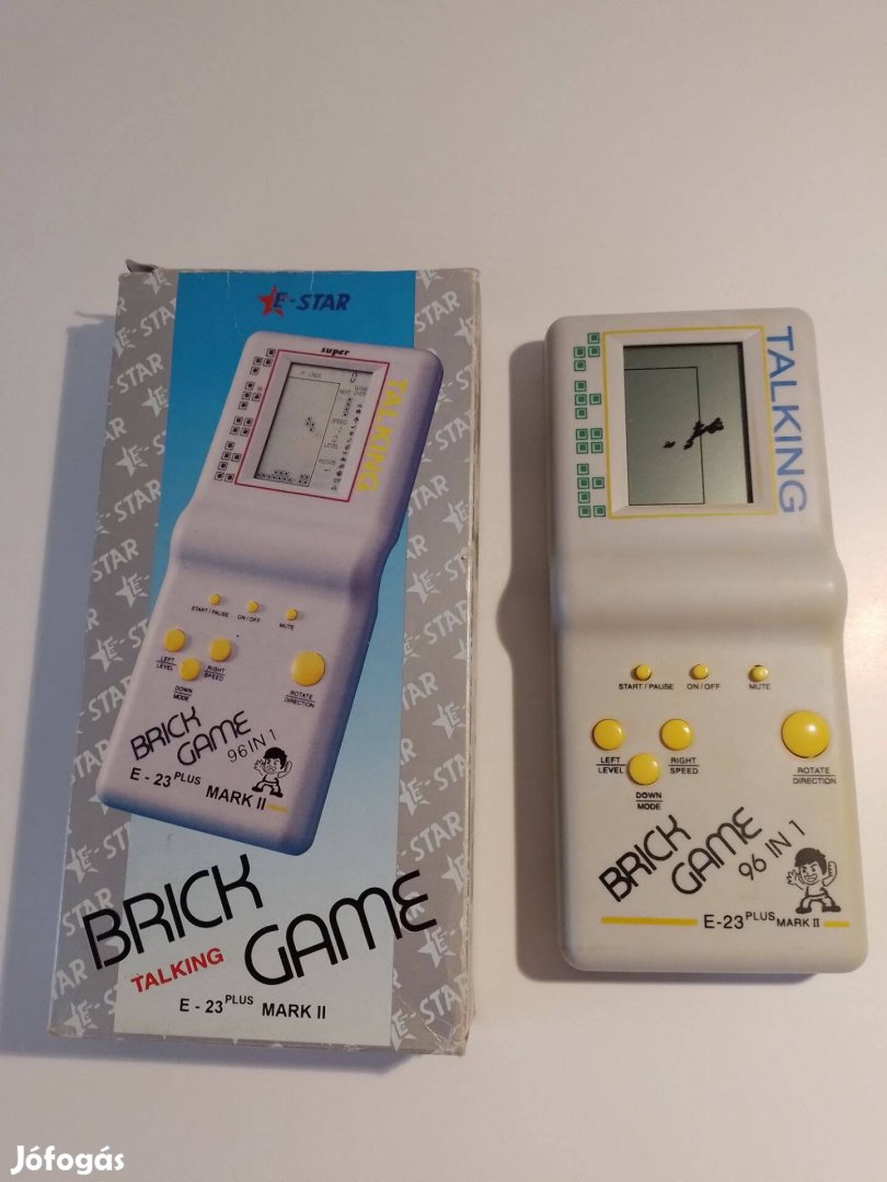 Eredeti retro Brick Game játék konzol