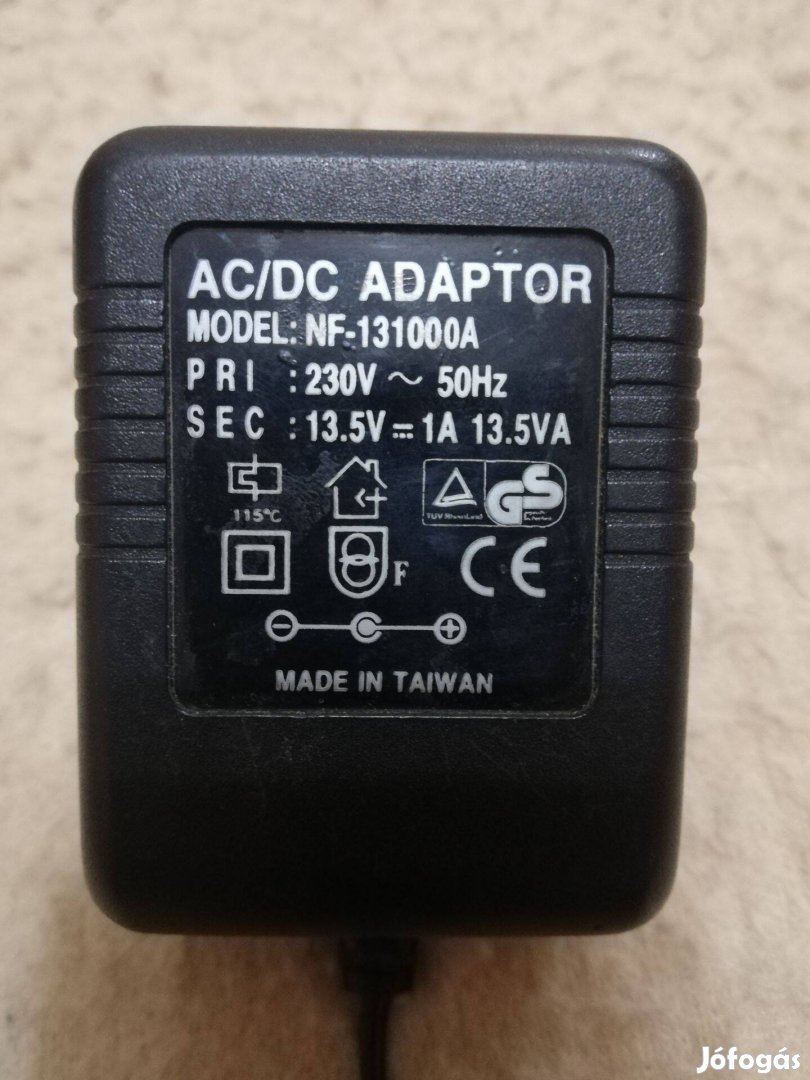 Eredeti tápegység AC/DC adapter NF-131000A