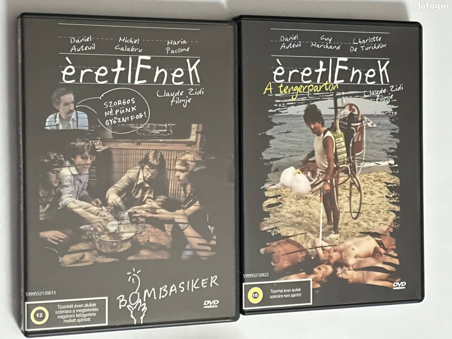 Éretlenek 1,2rész dvd