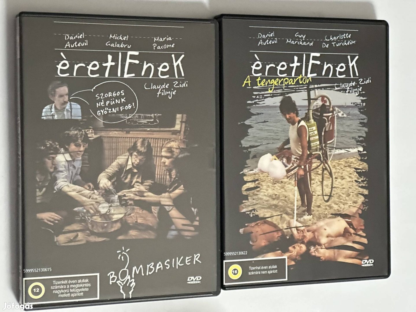 Éretlenek 1,2rész dvd