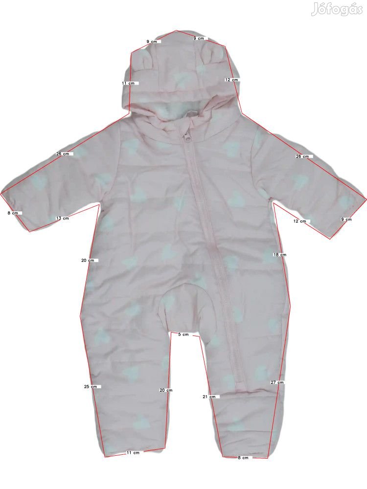 Ergee Új (címkés) Lány Baby overál (Méret: 68)