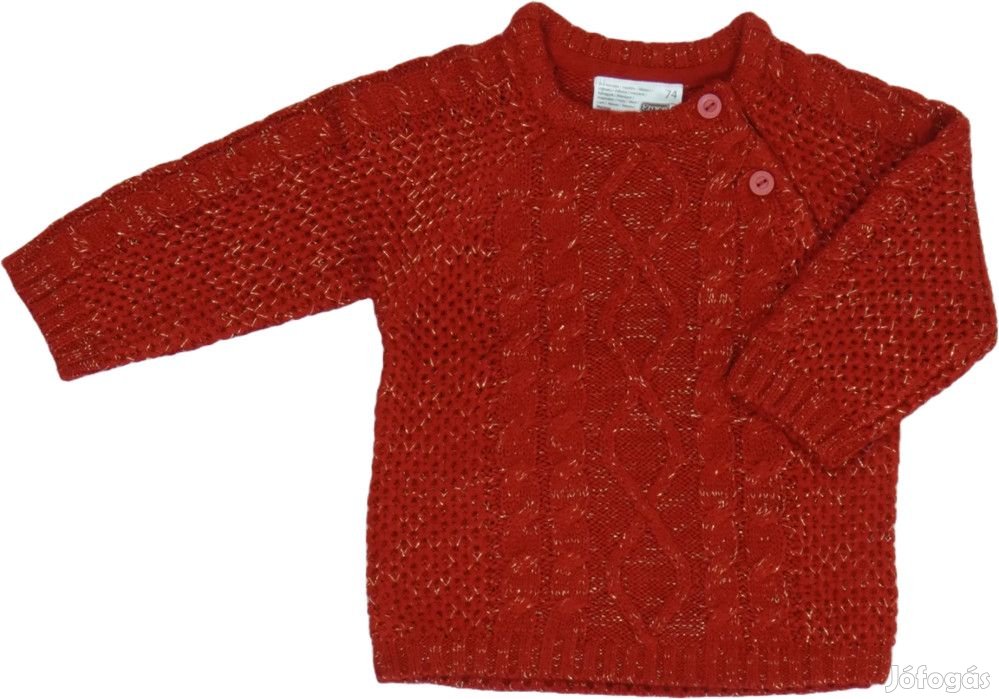 Ergee Új (címkés) Lány Kötött pulcsi (Méret: 80)