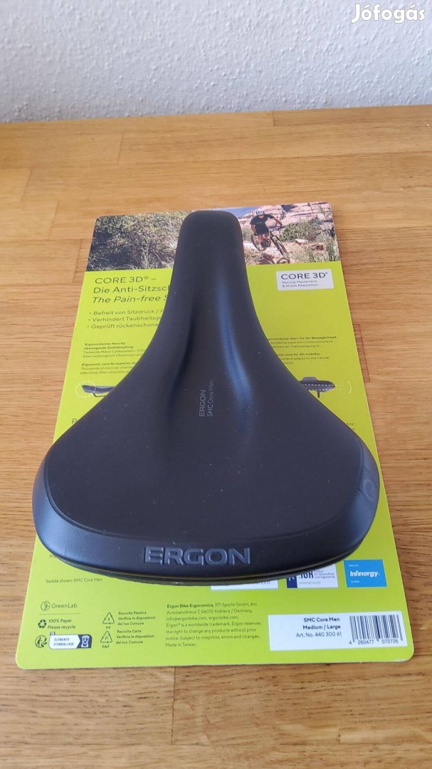 Ergon SMC Core 3D nyereg