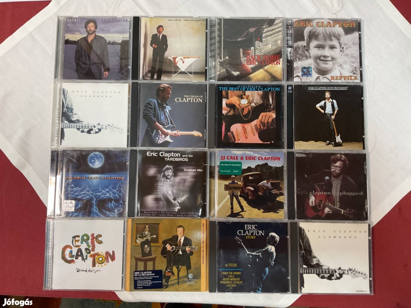 Eric Clapton CD lemezek szép állapotban eladók