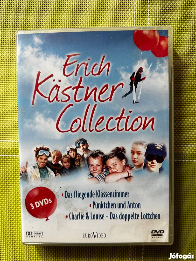 Erich Kästner 3in1 DVD Német Nyelvű - XVIII. Kerület, Budapest