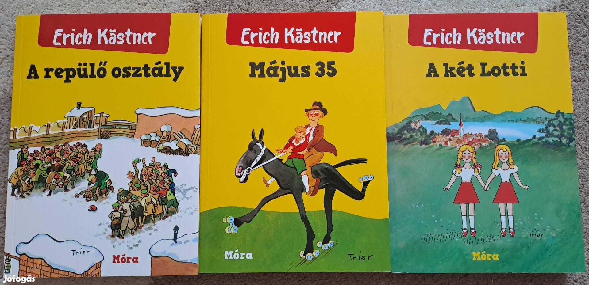 Erich Kastner: A két Lotti, A repűlő oszrály, Május 35