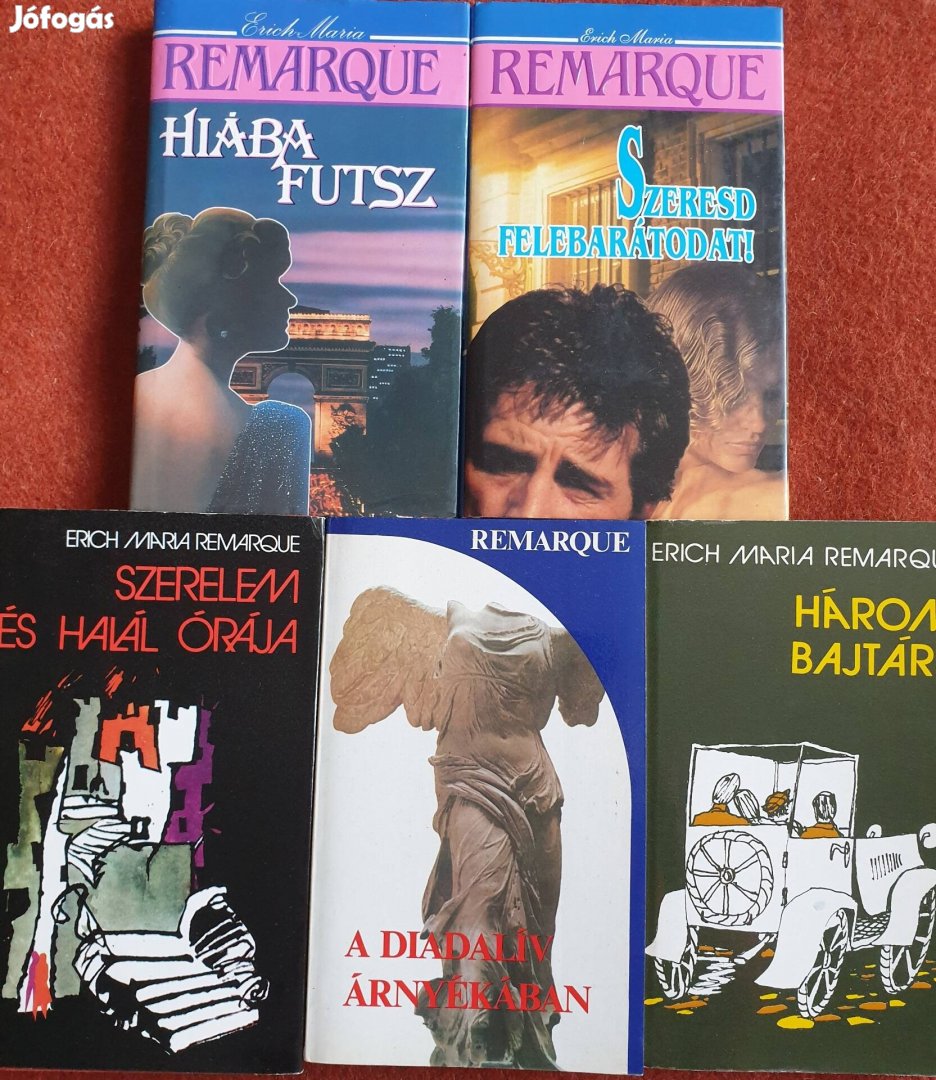 Erich Maria Remarque könyvcsomag Xl.ker 