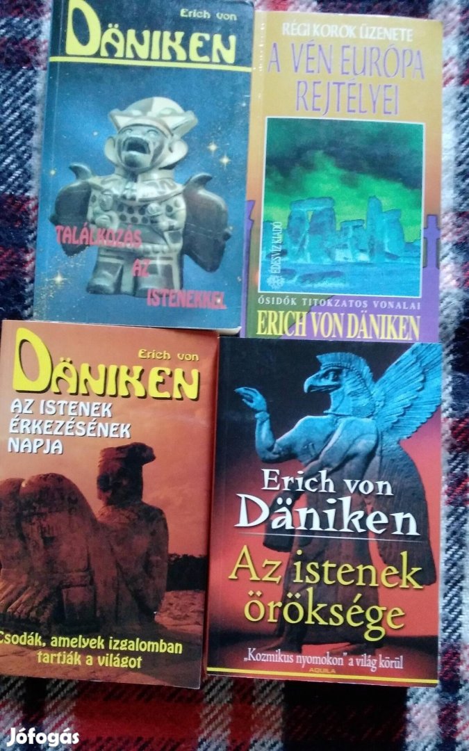 Erich von Däniken könyvcsomag eladó Xl.ker 