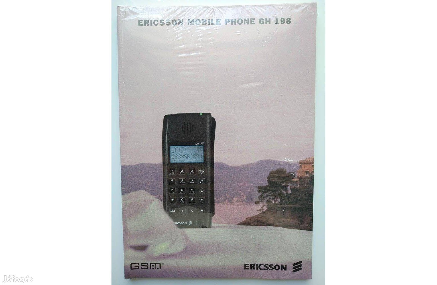 Ericsson GH 198 eredeti, bontatlan kézikönyv 1994-ből, Retro!