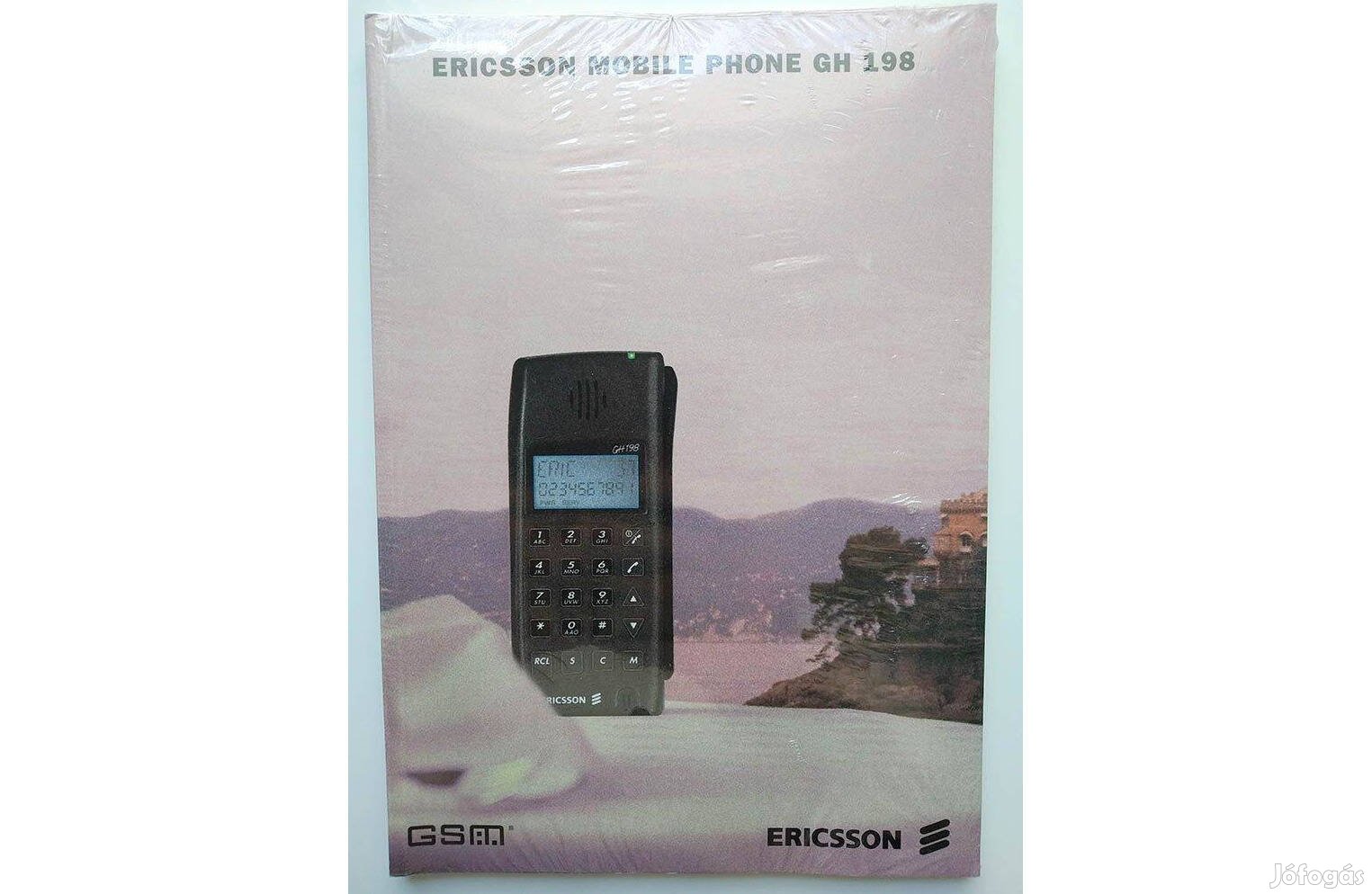 Ericsson GH 198 eredeti, bontatlan kézikönyv, 1994, Retro!