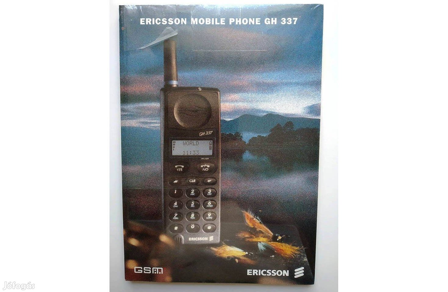 Ericsson GH 337 mobiltelefon eredeti, bontatlan kézikönyve - Retro