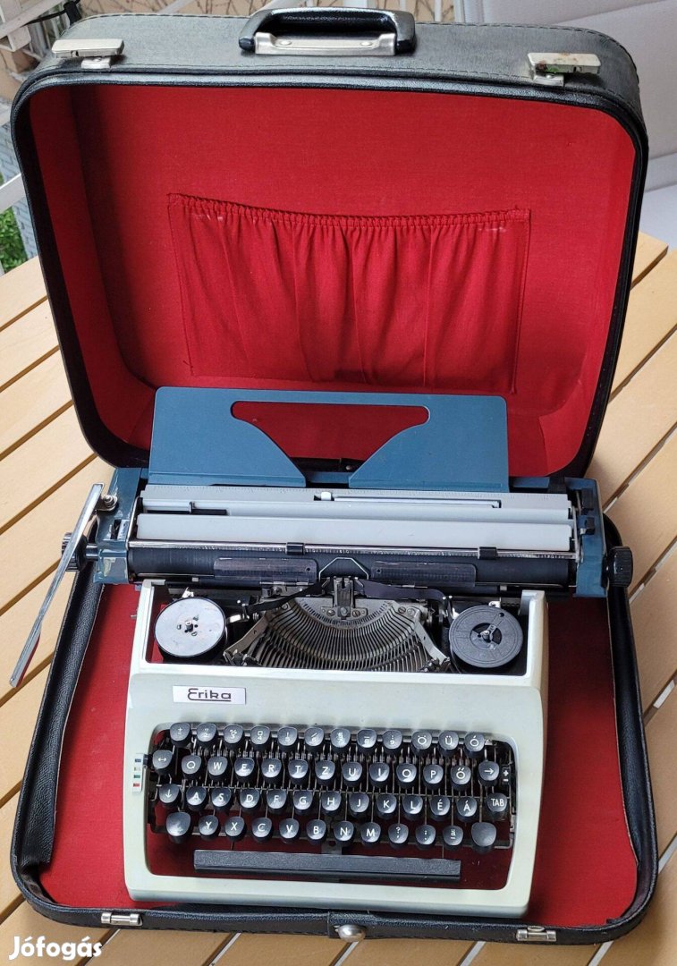 Erika Erika táskaírógép, írógép