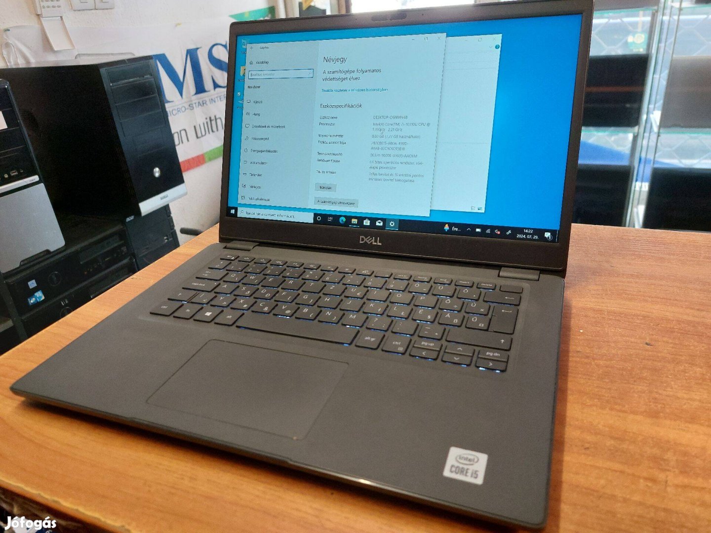 Érintő képernyős 10.gen Dell notebook leárazás Akcióó!
