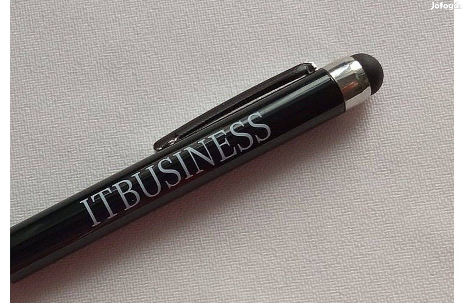 Érintőképernyős fém golyóstoll * IT Business Touchpen * 12,5 cm hosszú