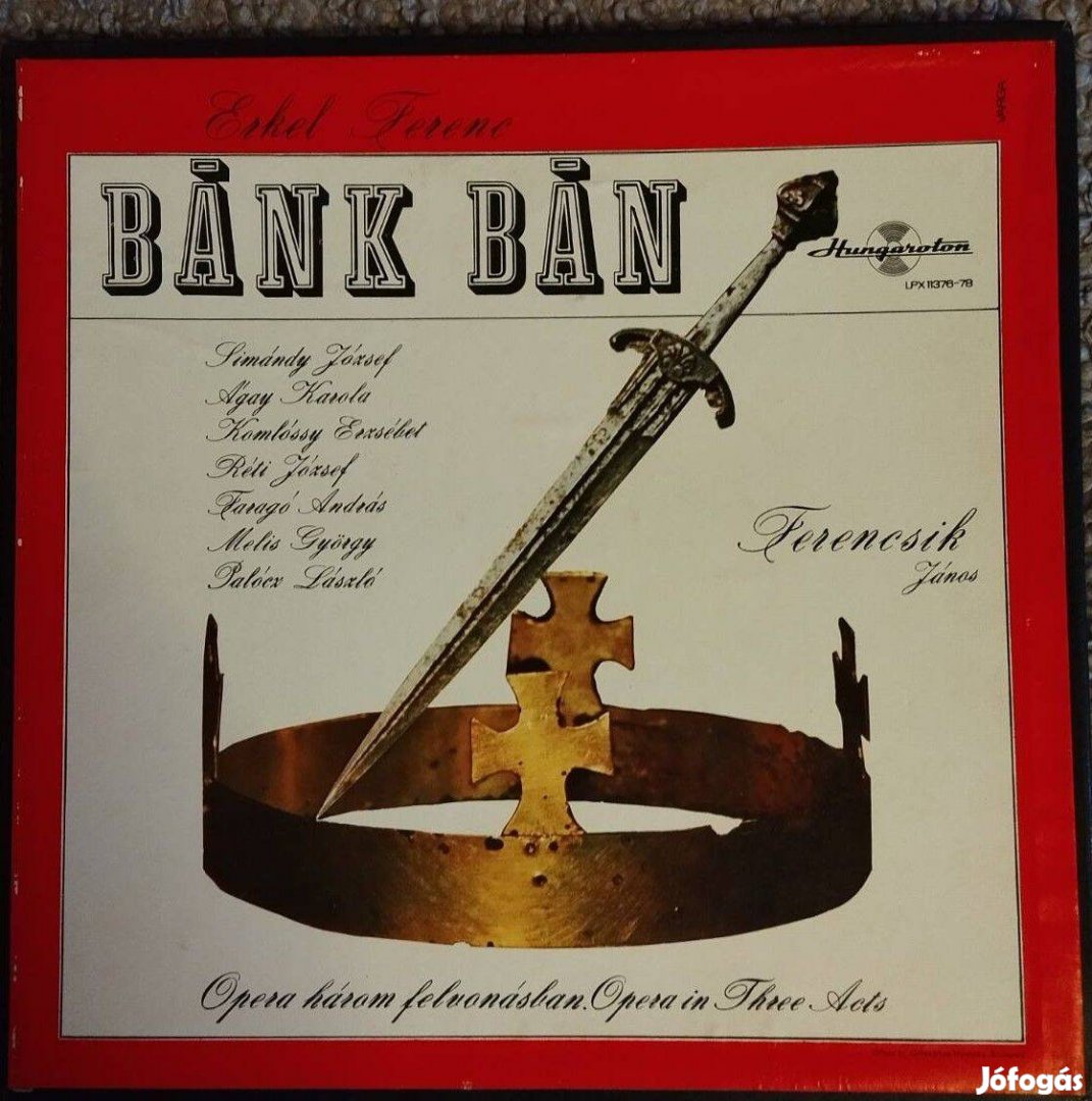 Erkel Ferenc - Bánk Bán (3 LP + box)