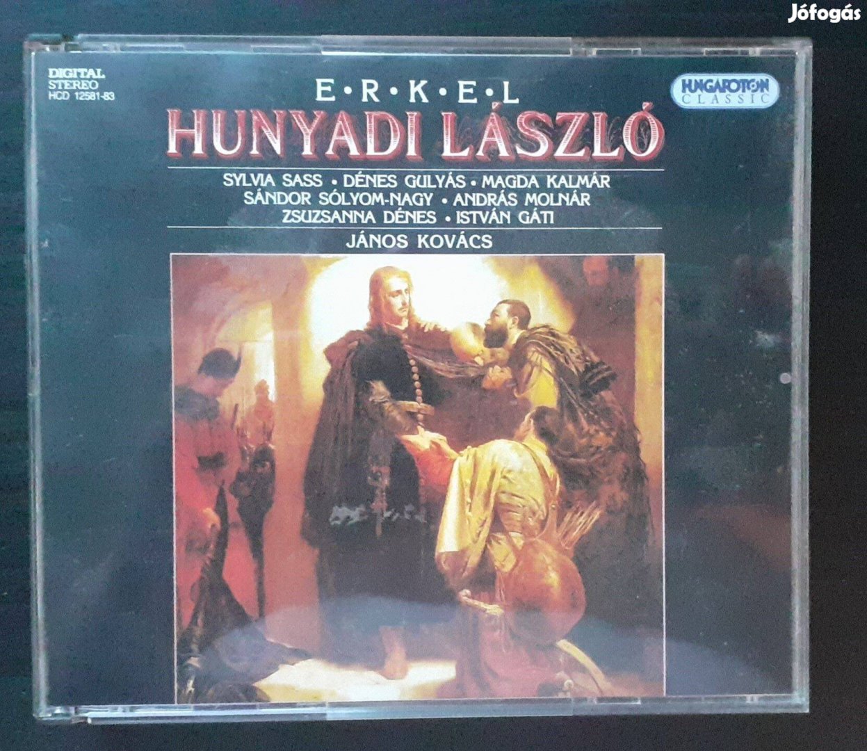 Erkel-Hunyadi László - 3 CD (Hungaroton classic) - eladó!