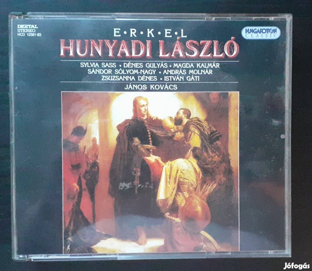 Erkel-Hunyadi László - 3 CD (Hungaroton classic) - eladó!