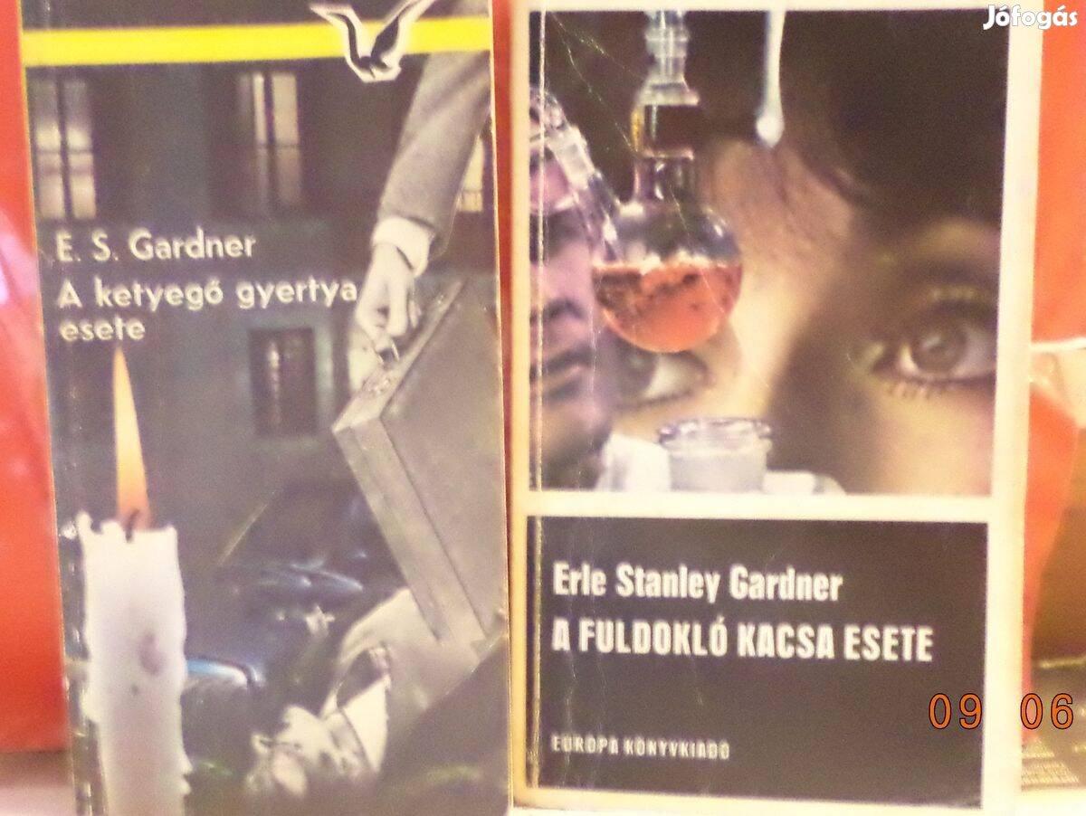 Erle Stanley Gardner 4 db krimije