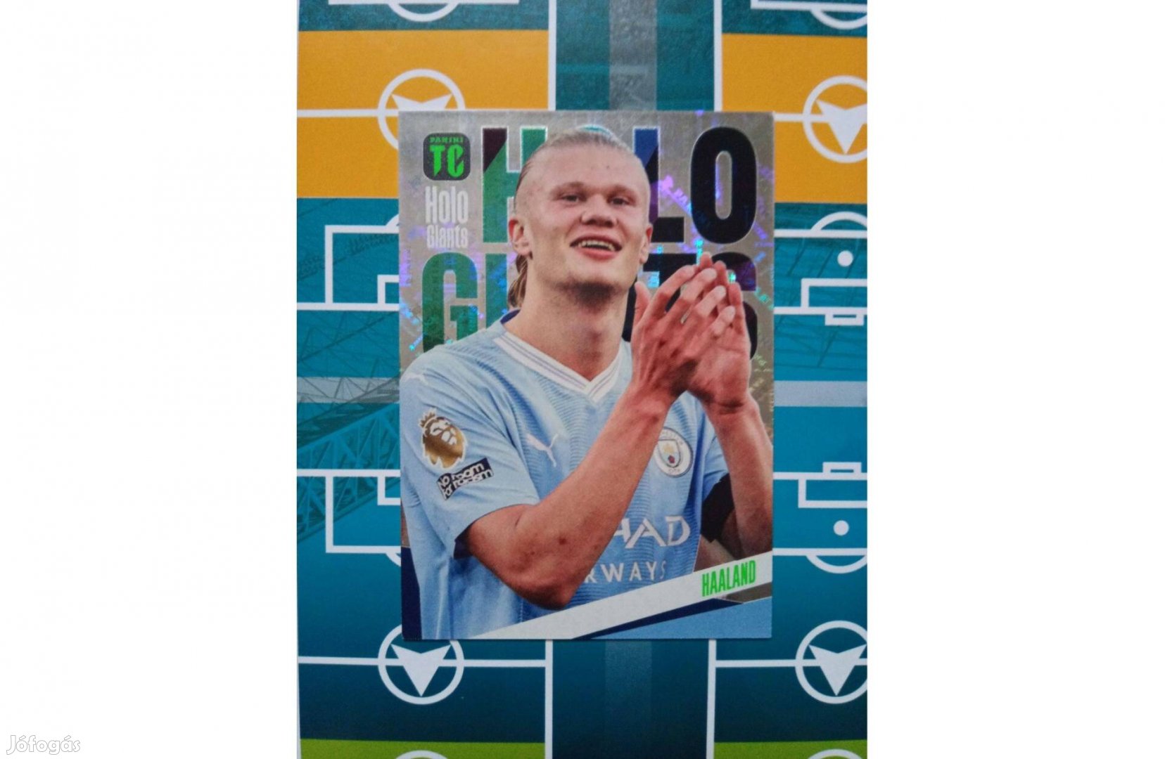 Erling Haaland Holo Giant Top Class 2024 focis kártya