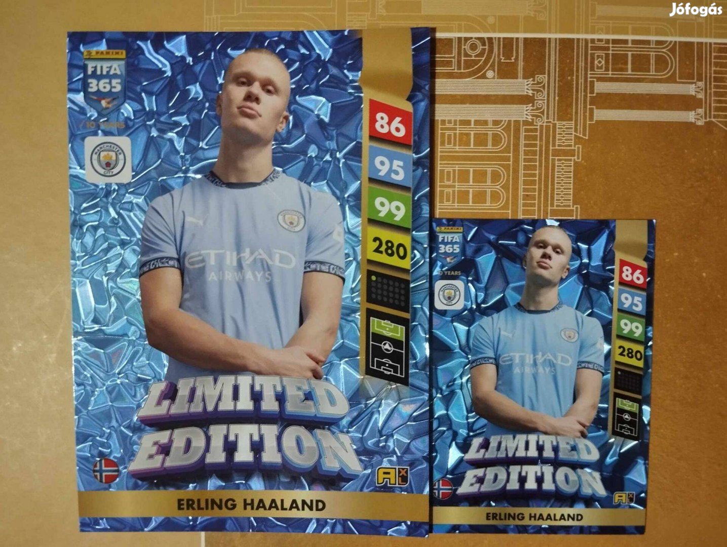 Erling Haaland Manchester City FIFA 365 2025 XXL Limited focis kártya