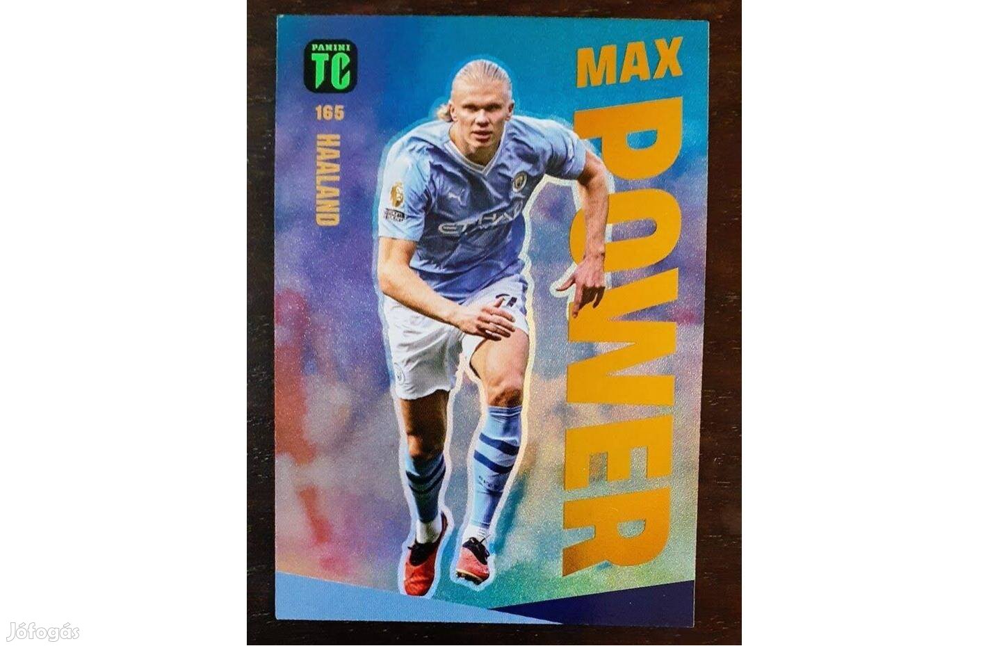 Erling Haaland Manchester City Max Power focis kártya Top Class 2024