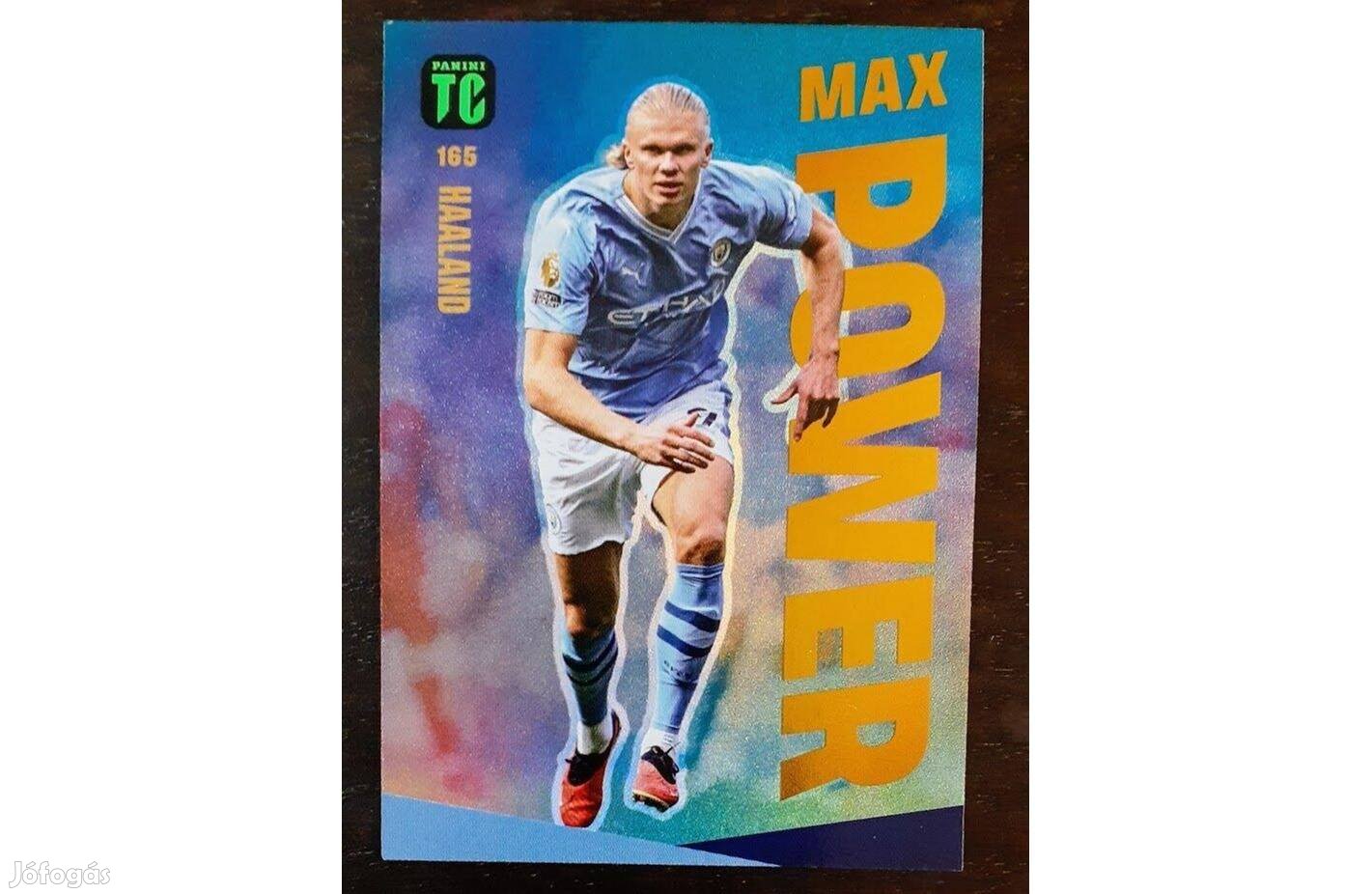 Erling Haaland Manchester City Max Power focis kártya Top Class 2024
