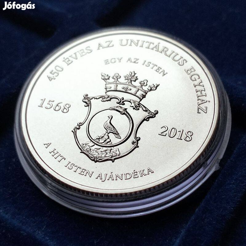 Érme 2000Ft Unitárius Egyház 2000 Forint Érem BU 2018 UNC (0911)