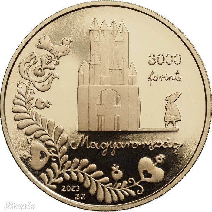 Érme 3000Ft A só 3000 Forint Érem 2023 UNC Proof-Like _
