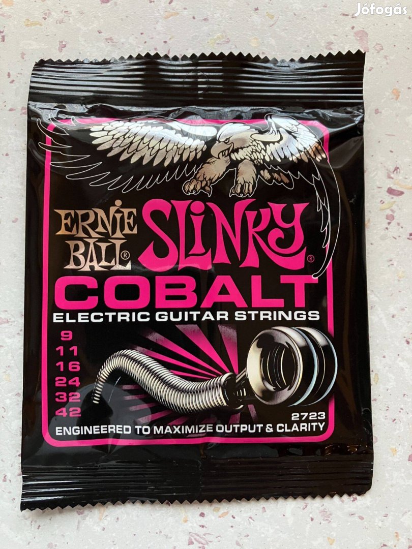 Ernie Ball Slinky Cobalt elektromos gitár húrkészlet 9-42