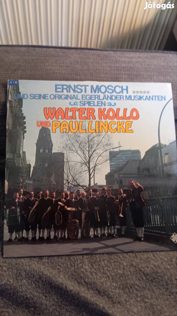 Ernst Mosch Und Seine Original Egerländer Musikanten bakelit lemez 