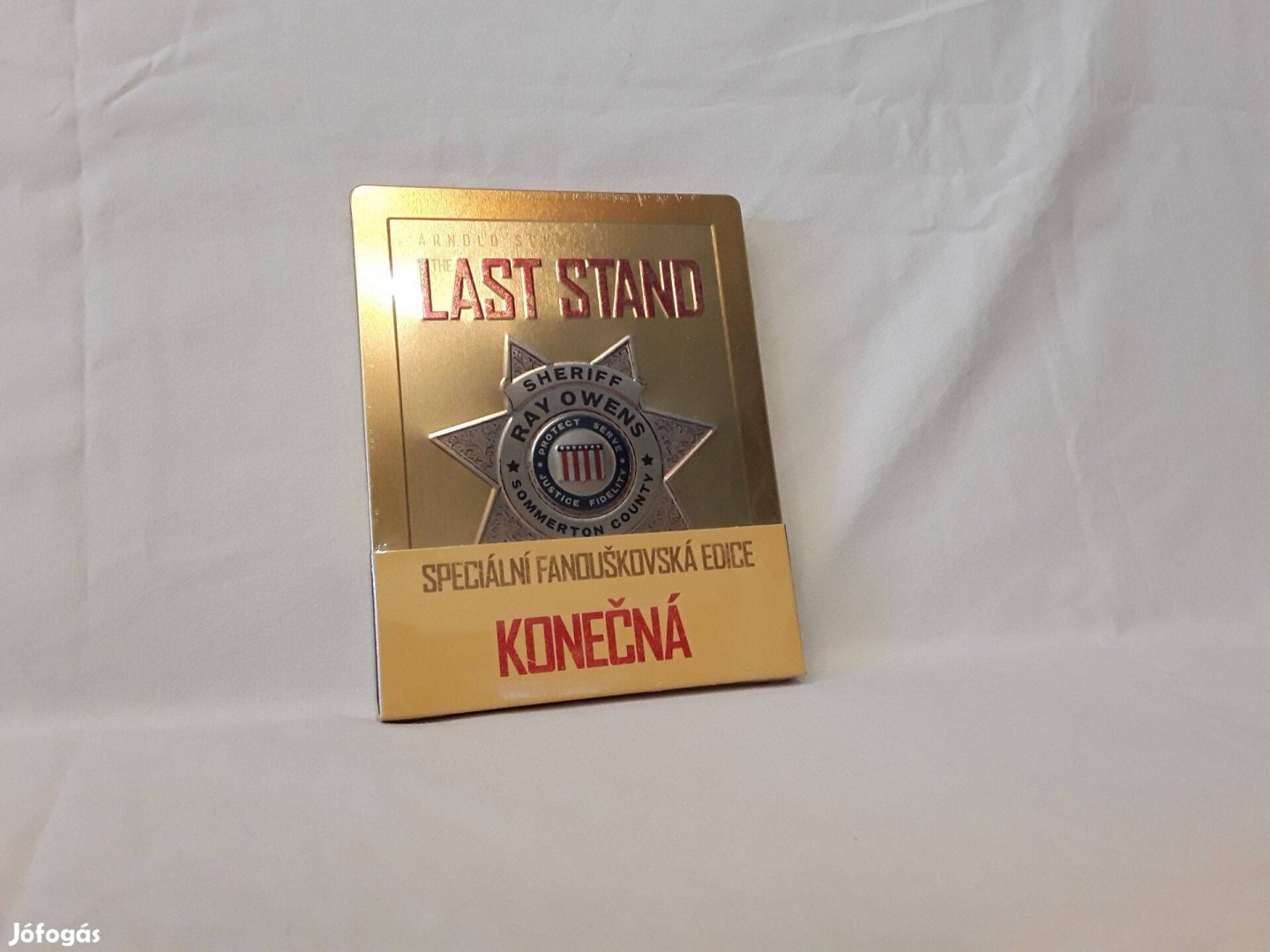 Erőnek erejével (The Last Stand) blu ray (bluray) steelbook szinkronos