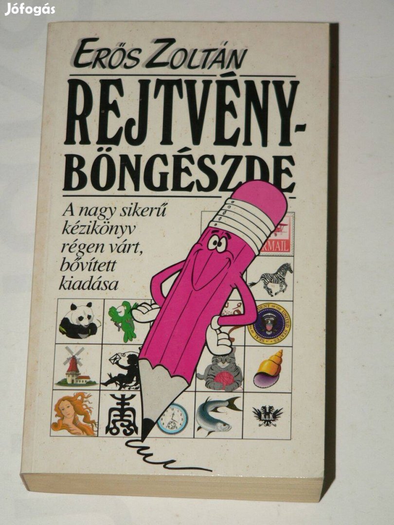 Erős Zoltán Rejtvényböngészde / könyv K.u.K. Kiadó é.n. ISBN 963 9173
