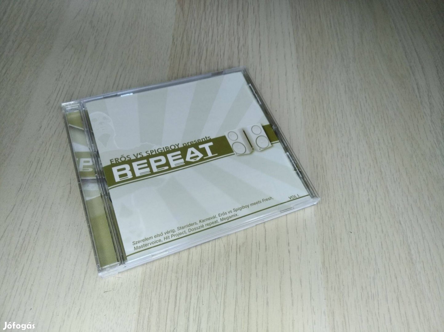 Erős vs. Spigiboy - Repeat - CD